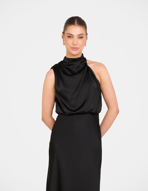 Tate High Neck Gown
